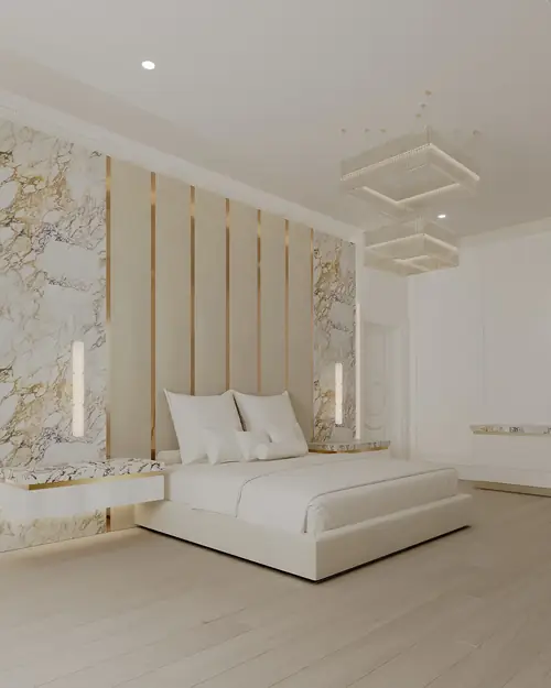 Duddingston House — detail of the completed interior